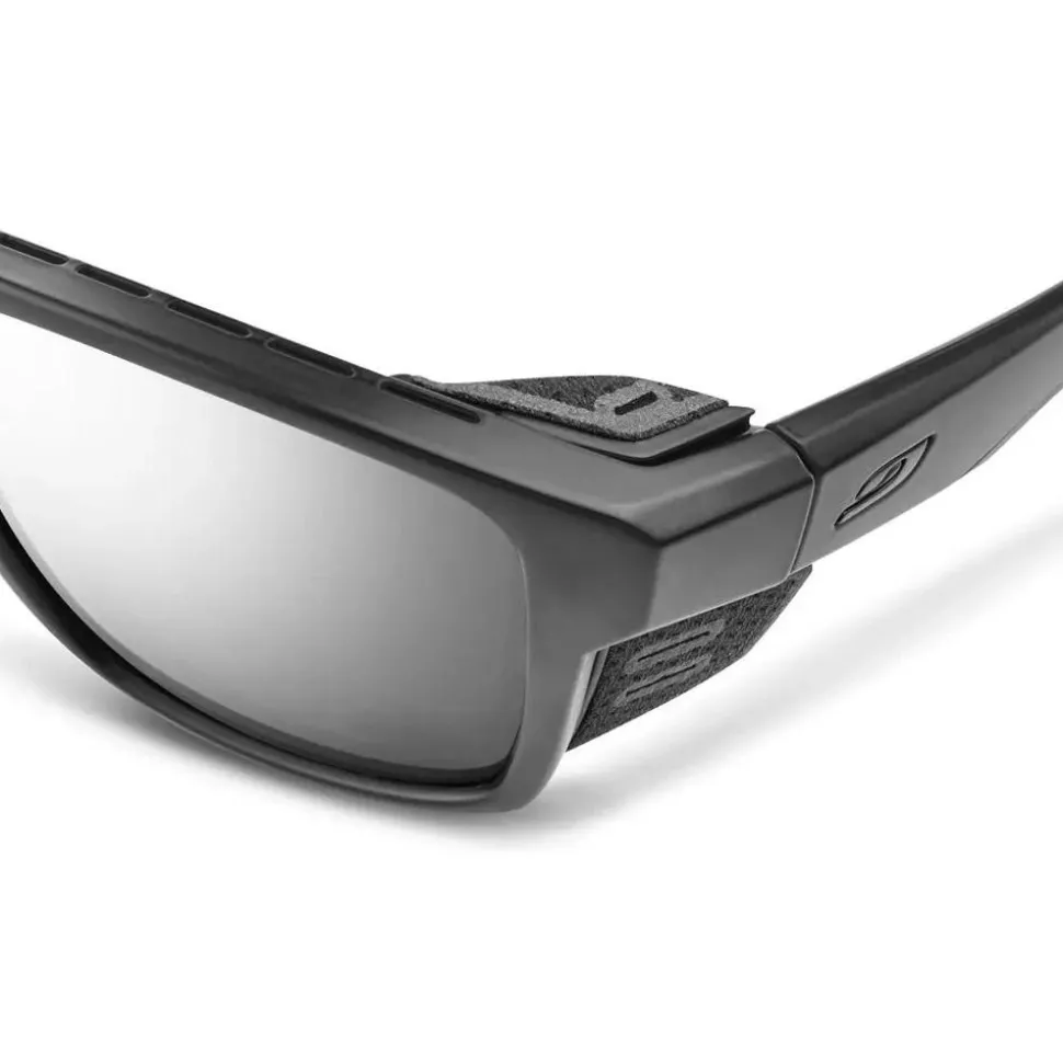 Lunettes de soleil Julbo Shield M Mat Gris Foncé Pastel Vert Reactiv Glare Control 1-3