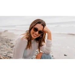 Lunettes de soleil Knockaround Deja Views Rosa Latte