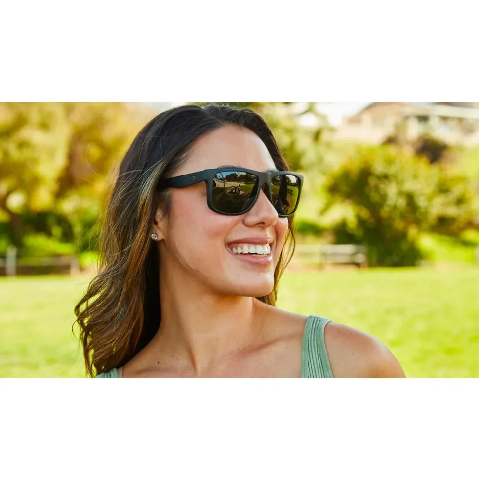 Lunettes de soleil Knockaround Torrey Pines Matte Black On Black