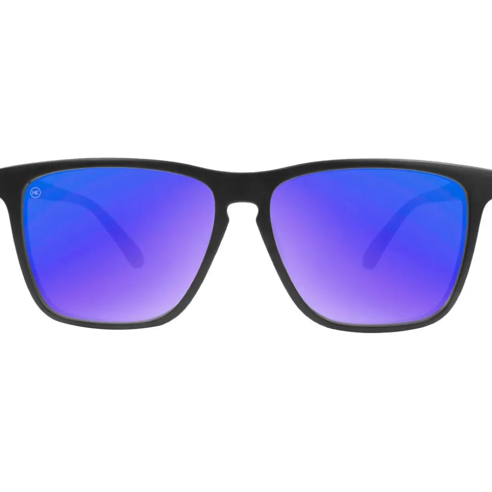 Lunettes de soleil Knockaround Fast Lanes Matte Black Moonshine