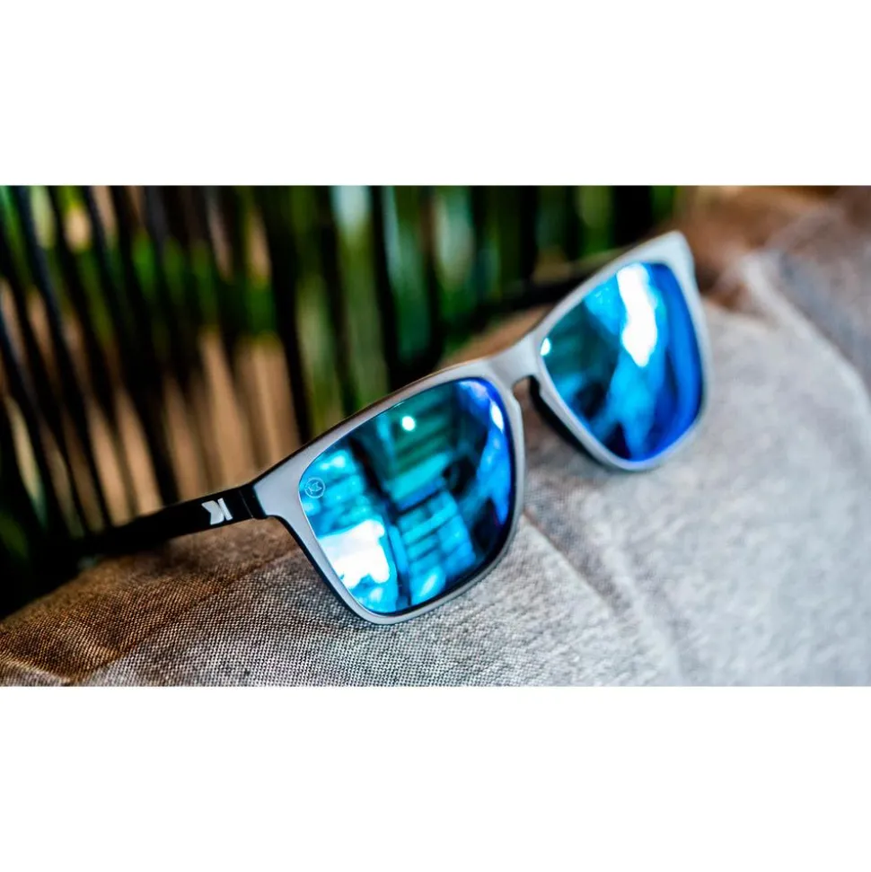 Lunettes de soleil Knockaround Fast Lanes Matte Black Moonshine