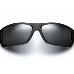 Lunettes de soleil Maui Jim Wassup Gris Mat Grain De Bois Noir Gris Neutre