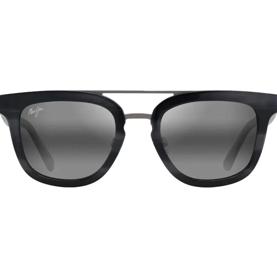 Lunettes de soleil Maui Jim Relaxation Mode Ecaille Gris Gris Neutre Mineral Superthin