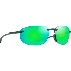 Lunettes de soleil Maui Jim Hookipa Ultra Metal Matte Green MauiGreen MauiUltra