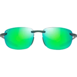 Lunettes de soleil Maui Jim Hookipa Ultra Metal Matte Green MauiGreen MauiUltra