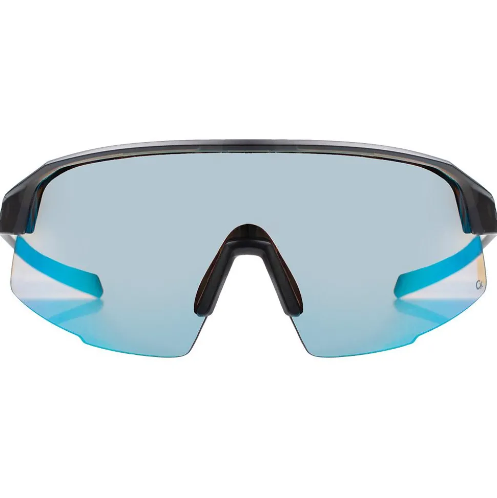 Lunettes de soleil Mundaka Optic Kjarr Dark Grey Translucide Smoke Cx Blue White Revo