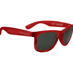 Lunettes de soleil Mundaka Optic Bloody Crystal Red Smoke Polarized