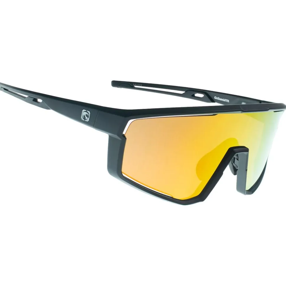 Lunettes de soleil Mundaka Optic Akila Black Orange Brown Cx Orange Revo
