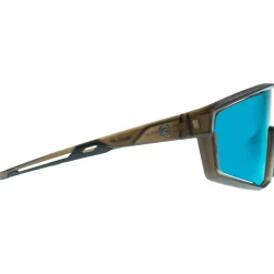Lunettes de soleil Mundaka Optic Akila Matte Crystal Smoke Cx Full Blue White Revo