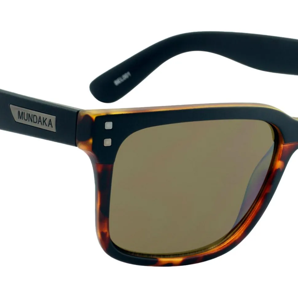 Lunettes de soleil Mundaka Optic Beltz Mat Black Brown Tortoise Bronze