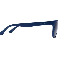 Lunettes de soleil Mundaka Optic Khali Matte Blue Smoke Polarized