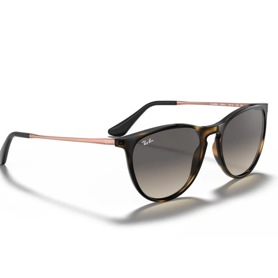 Lunettes de soleil Ray Ban Erika Kids Polished Havana Grey