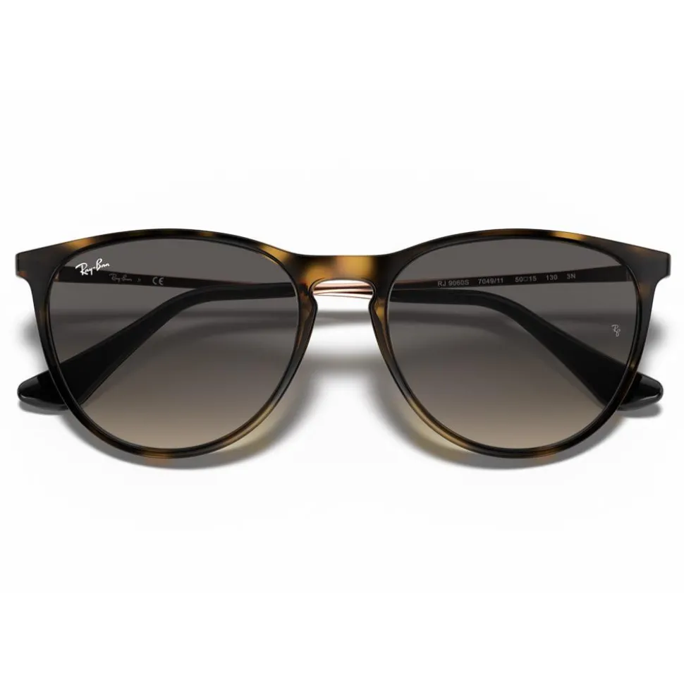 Lunettes de soleil Ray Ban Erika Kids Polished Havana Grey