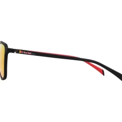 Lunettes de soleil Red Bull Spect Redps Square Soft Touch Black Brown Red Mirror Polarized