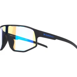 Lunettes de soleil Red Bull Spect Dash Pro Soft Touch Black Photochromic Blue Mirror