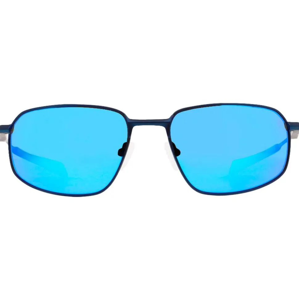 Lunettes de soleil Red Bull Spect Redms Rectangular Metal Matt Blue Smoke Blue Mirror Polarized