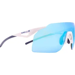 Lunettes de soleil Red Bull Spect Gabe Shiny White Blue Smoke Blue Mirror