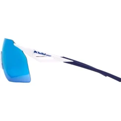 Lunettes de soleil Red Bull Spect Gabe Shiny White Blue Smoke Blue Mirror