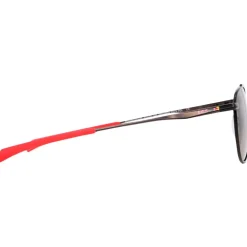 Lunettes de soleil Red Bull Spect Redms Panto Matt Black Red Smoke Polarized