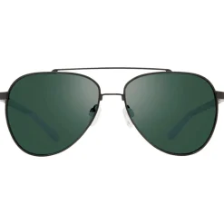 Lunettes de soleil Revo Arthur Black Crystal Smoke Green Polarized