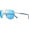 Lunettes de soleil Revo Conrad Chrome Serilium Blue Water Polarized