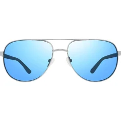 Lunettes de soleil Revo Conrad Chrome Serilium Blue Water Polarized