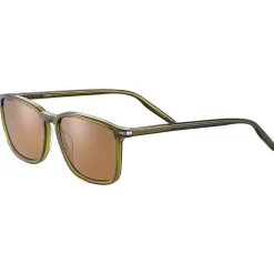 Lunettes de soleil Serengeti Lenwood Shiny Crystal Dark Green
