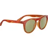Lunettes de soleil Serengeti Kingman Shiny Milky Vintage Tortoise Saturn 555nm