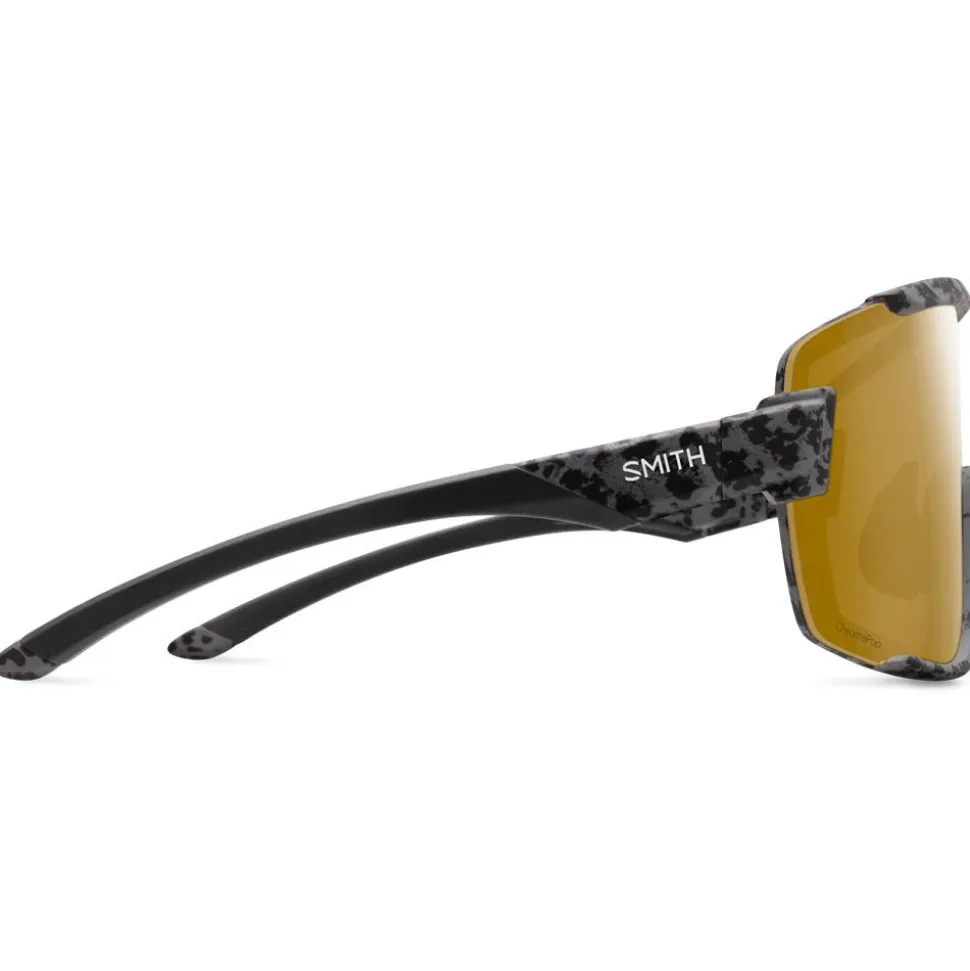 Lunettes de soleil Smith Wildcat Matte Gray Marble Chromapop Polarized Bronze Mirror