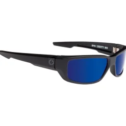 Lunettes de soleil Spy Dirty Mo Matte Black Happy Bronze Polar Blue Spectra Mirror