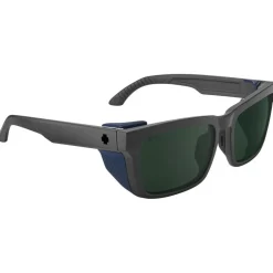 Lunettes de soleil Spy Helm Tech Matte Dark Gray Happy Gray Green