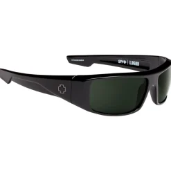 Lunettes de soleil Spy Logan Black Happy Gray Green Polar