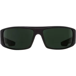 Lunettes de soleil Spy Logan Black Happy Gray Green Polar