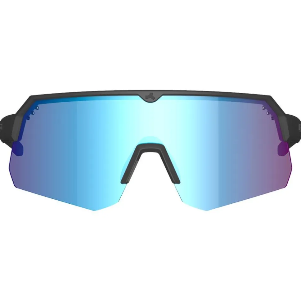 Lunettes de soleil Tripoint Treriksroset Matt Black Smoke Blue Multi