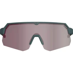 Lunettes de soleil Tripoint Treriksroset Dark Petrol Pink Silver Mirror