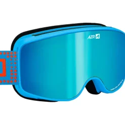 Masque de Ski AZR Winter Jr Bleue Vernie Full Bleu Multicouche