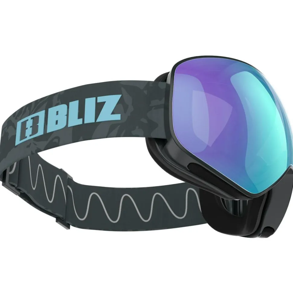 Masque de Ski Bliz Floz Matte Grey Smoke Ice Blue Multi
