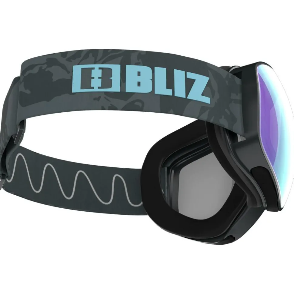 Masque de Ski Bliz Floz Matte Grey Smoke Ice Blue Multi