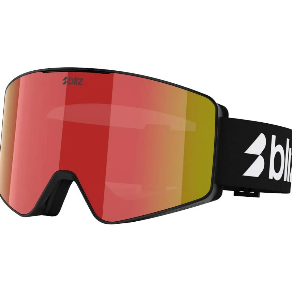 Masque de Ski Bliz G001 Matte Black Brown Red Multi
