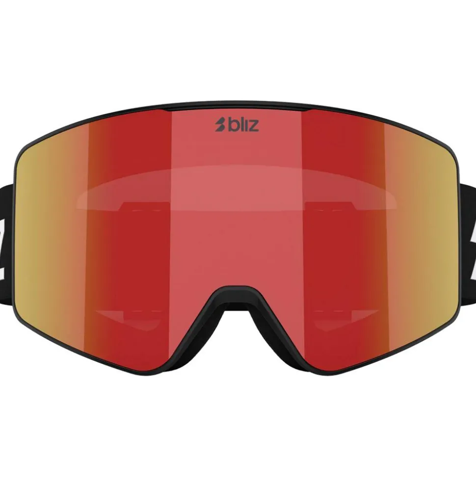 Masque de Ski Bliz G001 Matte Black Brown Red Multi