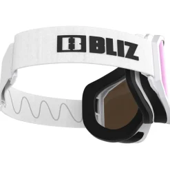 Masque de Ski Bliz Rave Matte White Brown Pink Multi