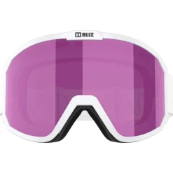 Masque de Ski Bliz Rave Matte White Brown Pink Multi