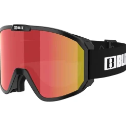 Masque de Ski Bliz Rave Matte Black Brown Red Multi