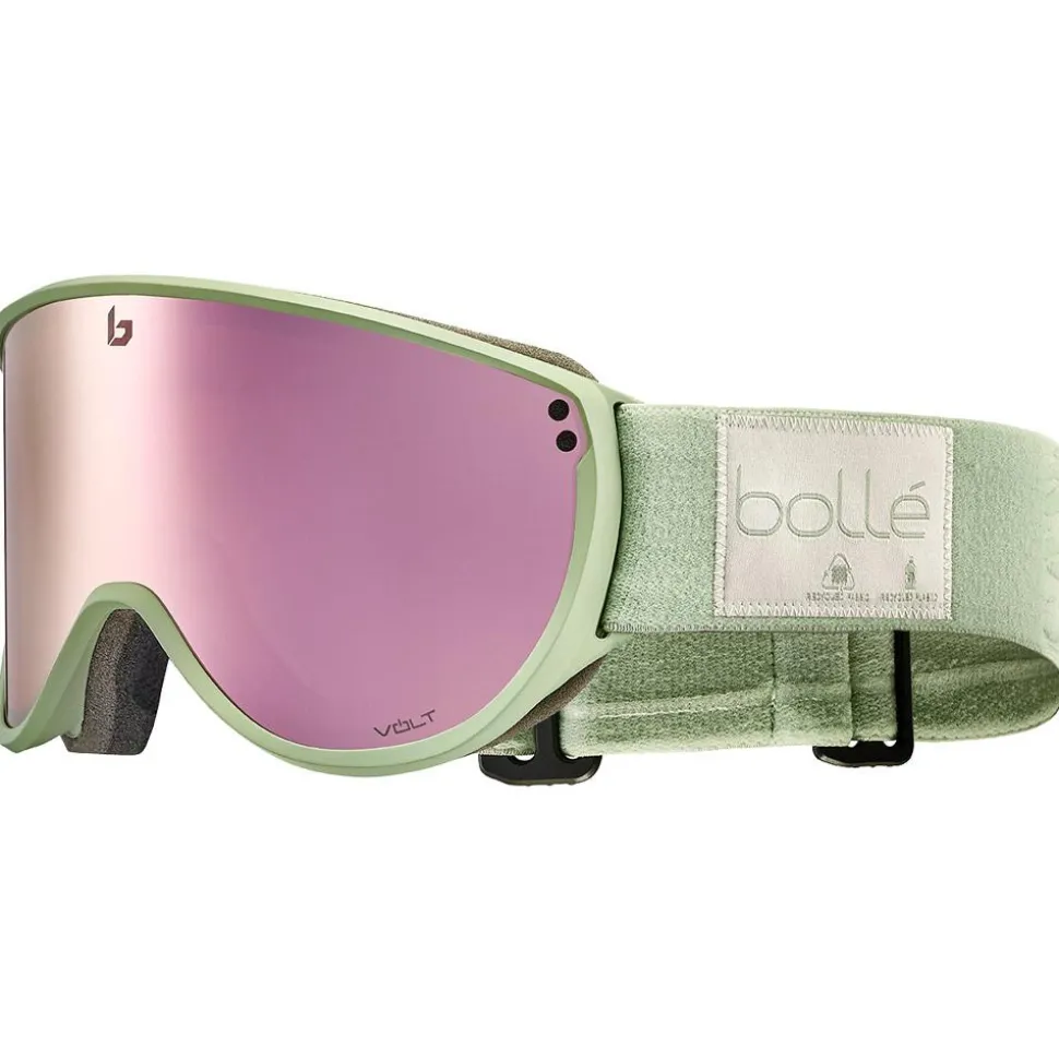 Masque de Ski Bollé Eco Blanca Matcha Matte Volt Pink