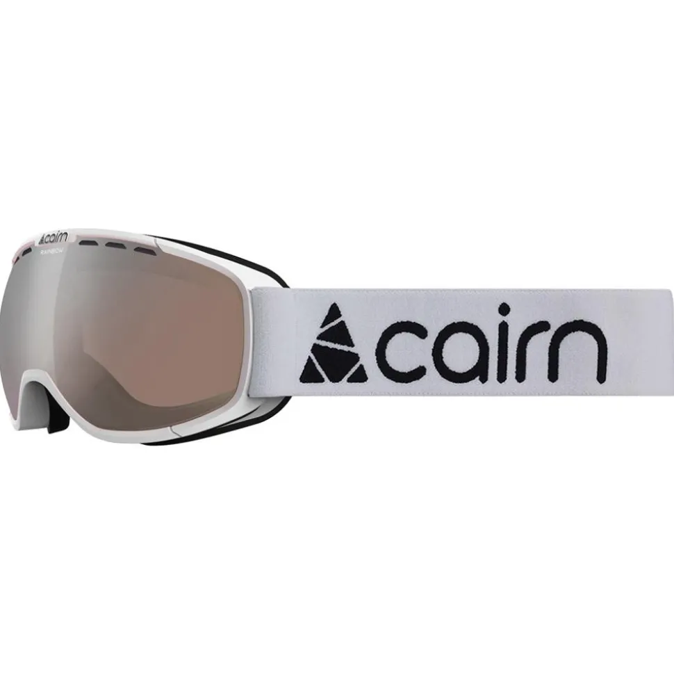 Masque de Ski Cairn Rainbow Shiny White Spx3000
