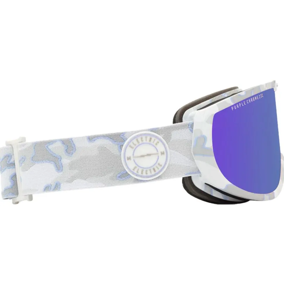 Masque de Ski Electric Cam Future Camo Purple Chrome
