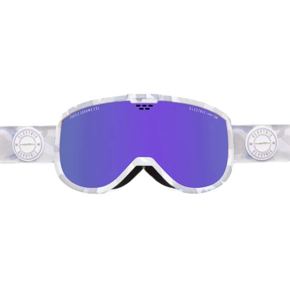 Masque de Ski Electric Cam Future Camo Purple Chrome