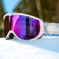 Masque de Ski Electric Cam Future Camo Purple Chrome