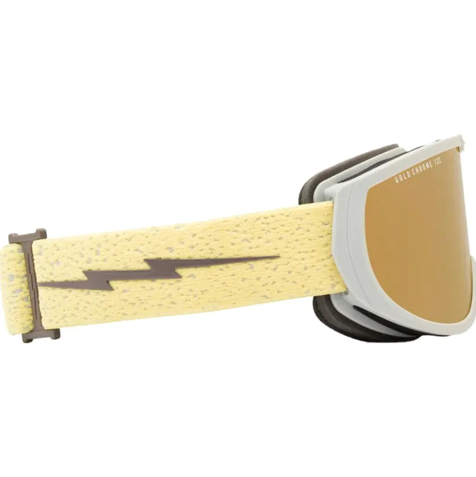Masque de Ski Electric Cam Canna Speckle Gold Chrome