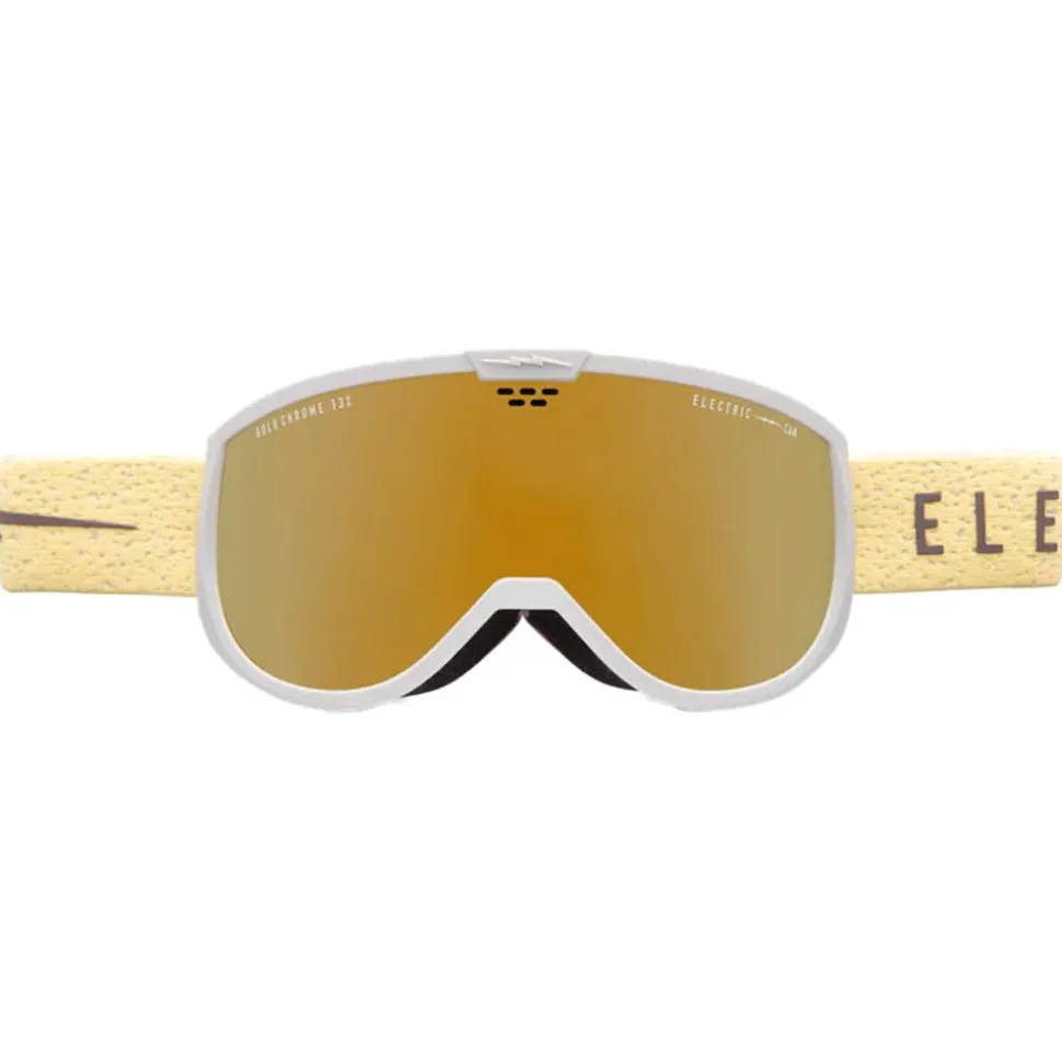 Masque de Ski Electric Cam Canna Speckle Gold Chrome